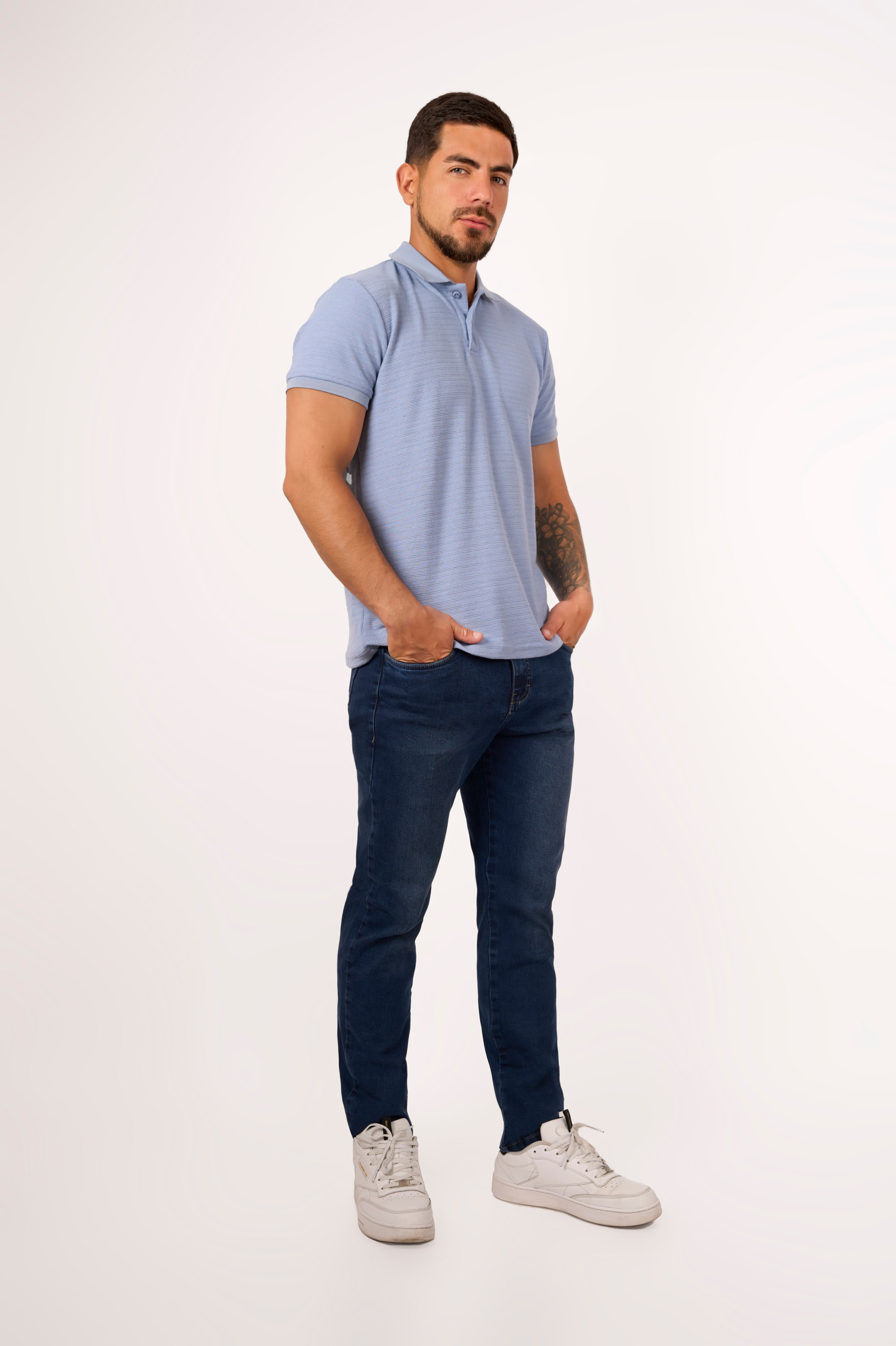 Polo Baraka + pantalón jean