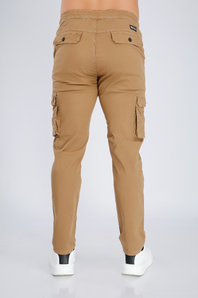 Miniatura 3 del producto Jogger Cargo Bota Recta Camel