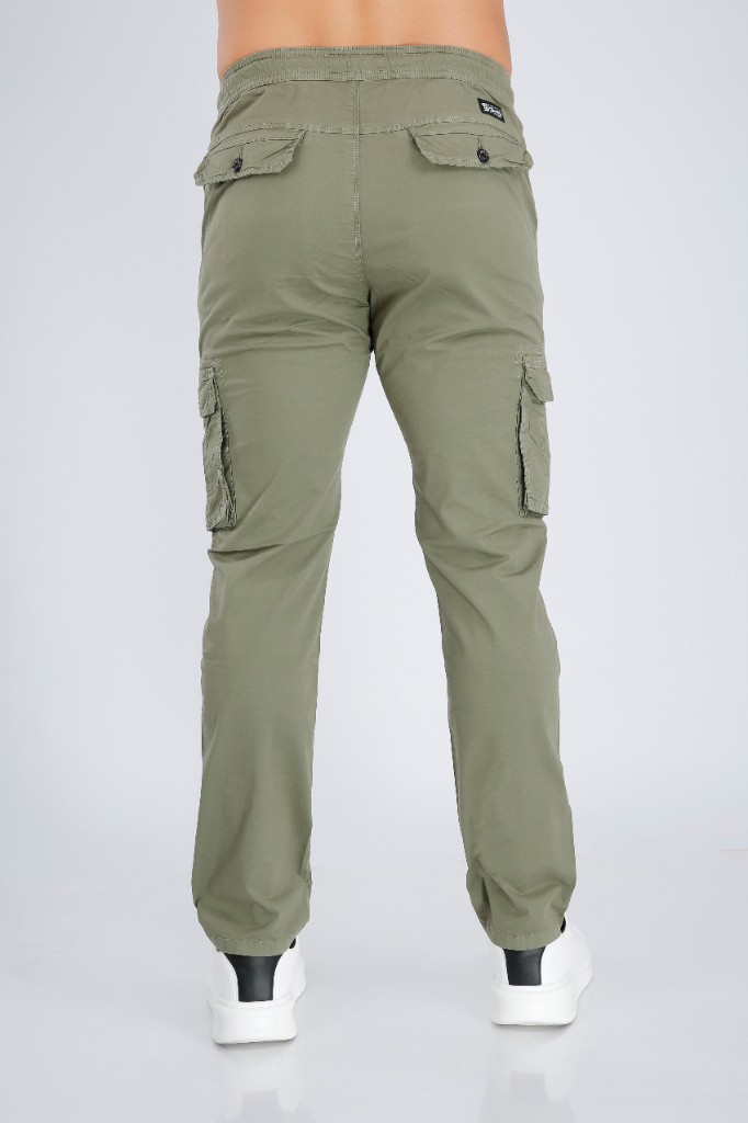 Miniatura 3 del producto Jogger Cargo Bota Recta Verde Cemento