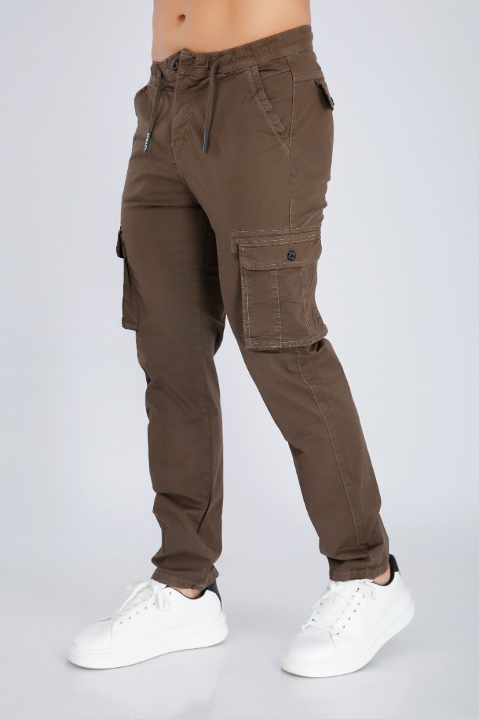 Miniatura 2 del producto Jogger Cargo Bota Recta Marrón
