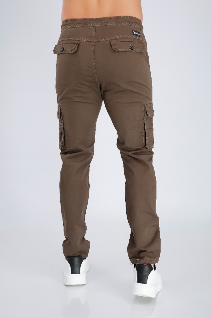 Miniatura 3 del producto Jogger Cargo Bota Recta Marrón