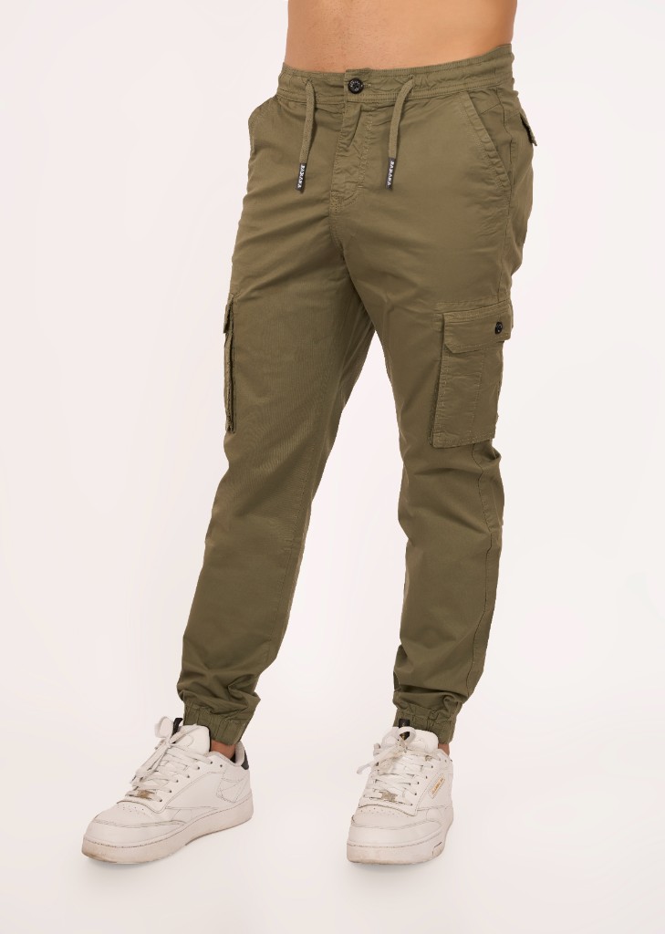 Miniatura 2 del producto Pantalón Jogger Cargo Verde Cemento