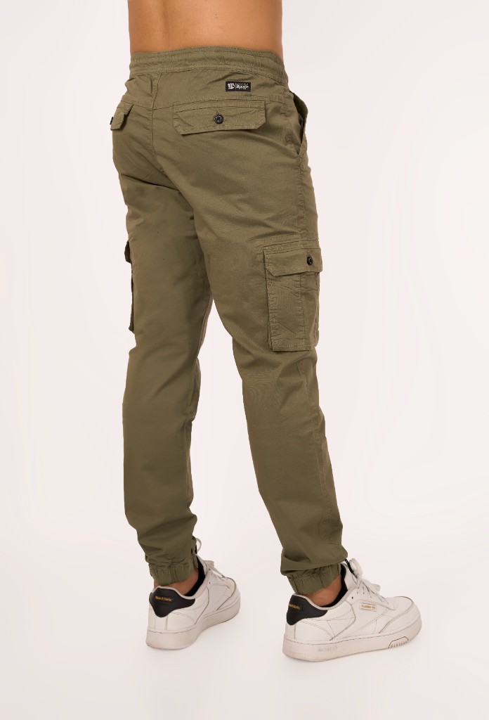 Miniatura 3 del producto Pantalón Jogger Cargo Verde Cemento