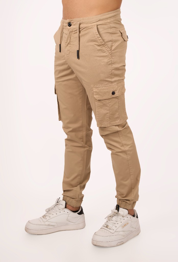 Miniatura 2 del producto Pantalón Jogger Cargo Beige