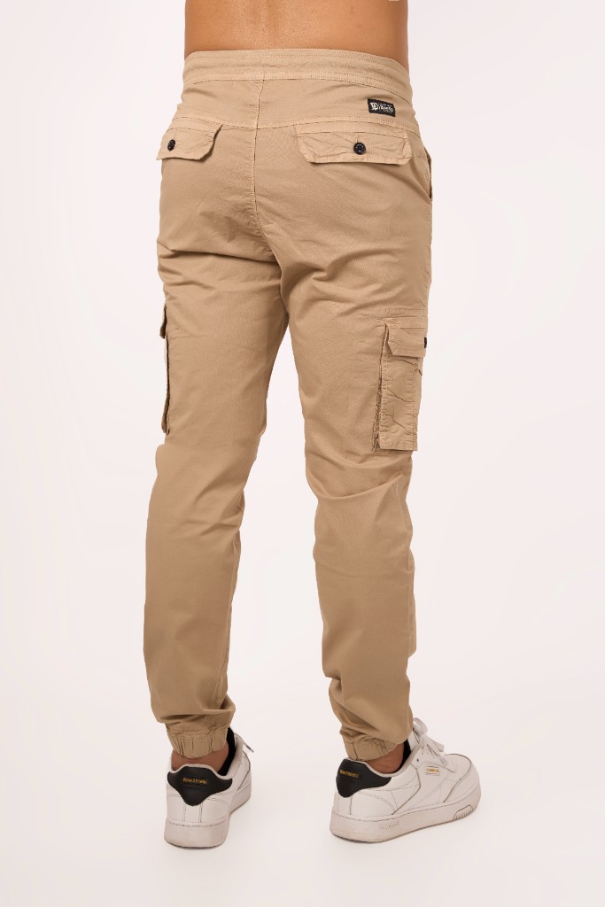Miniatura 3 del producto Pantalón Jogger Cargo Beige