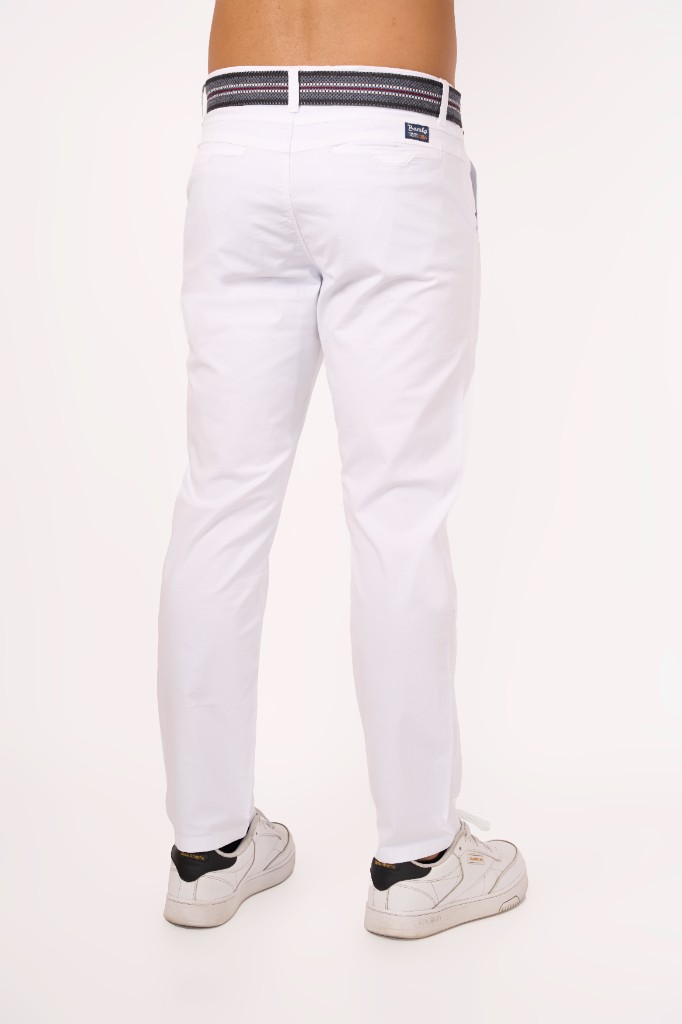 Miniatura 3 del producto Pantalón Drill Moda Blanco