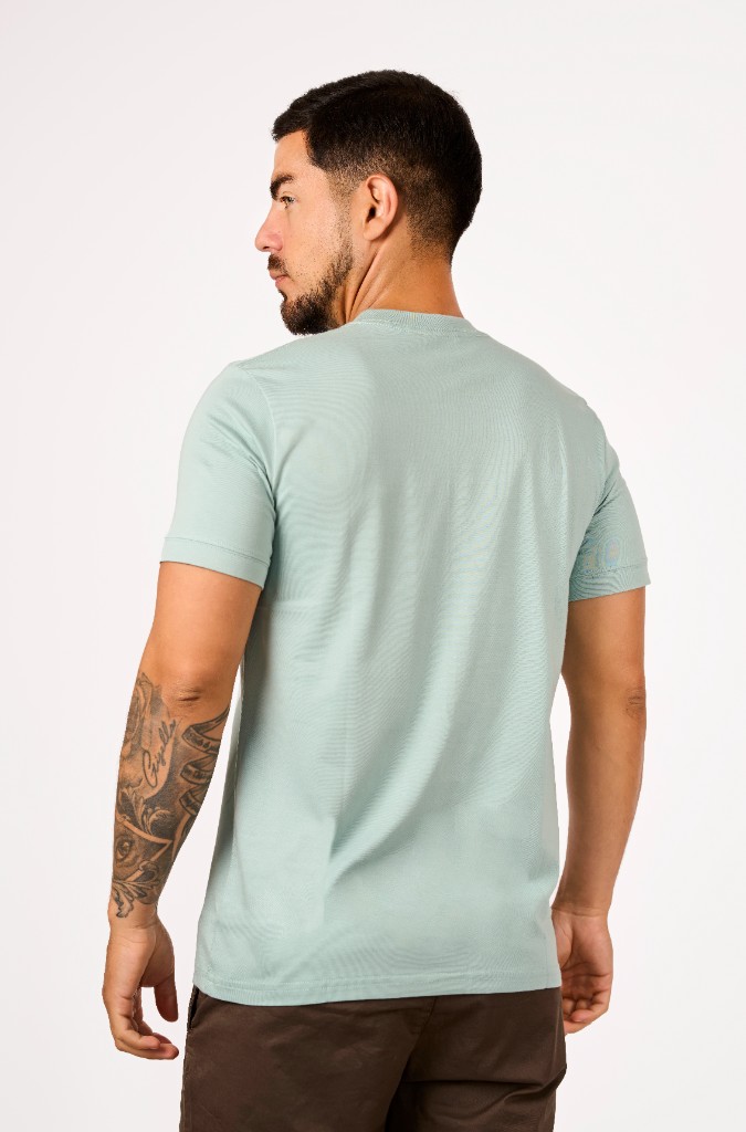 Miniatura 3 del producto Polo Básico Verde Cemento