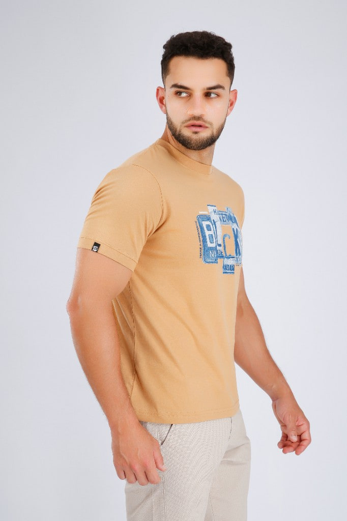 Miniatura 2 del producto Polo Estampado Block Camel