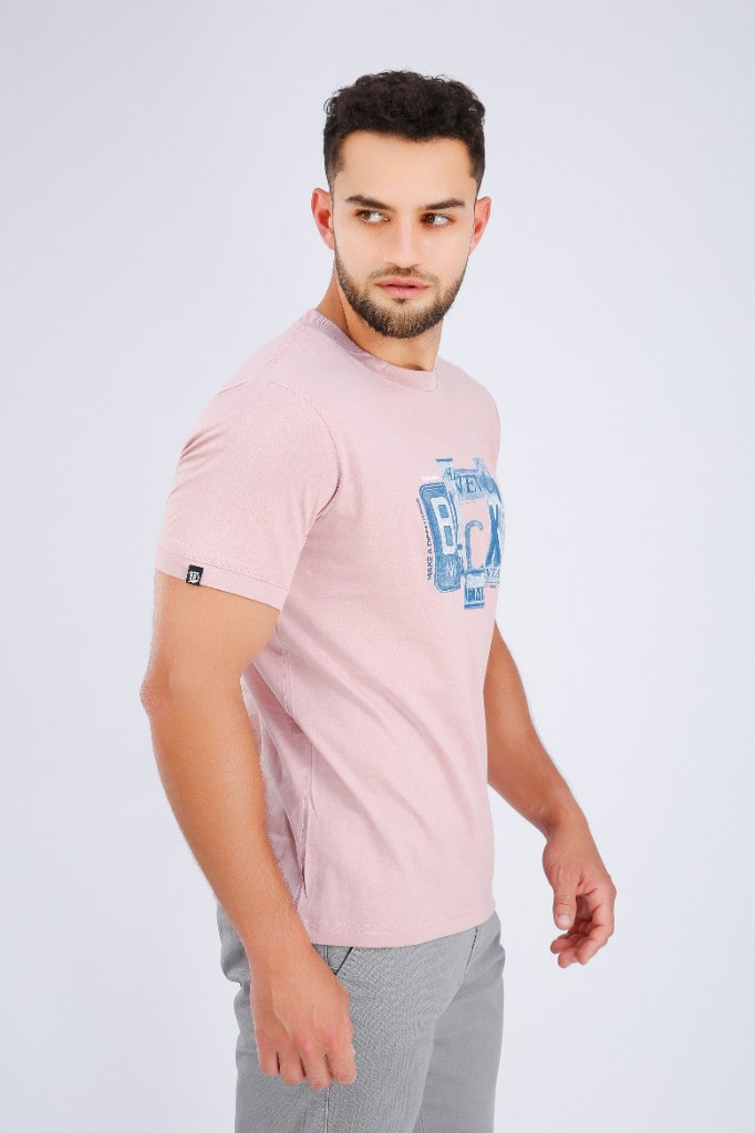 Miniatura 2 del producto Polo Estampado Block Palo Rosa