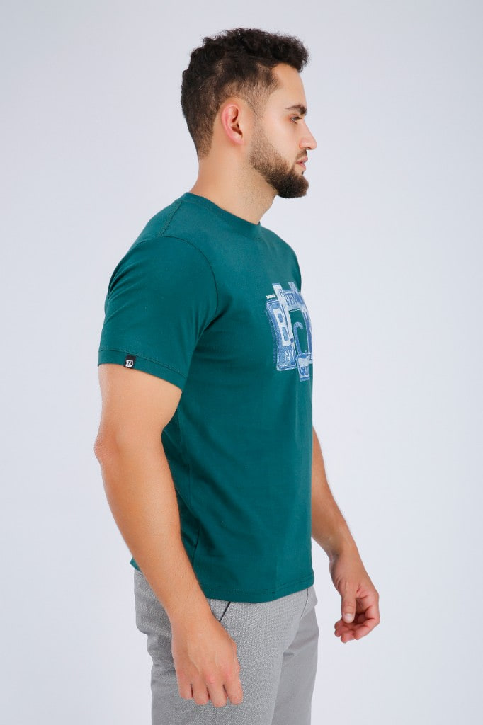 Miniatura 2 del producto Polo Estampado Block Verde Pino