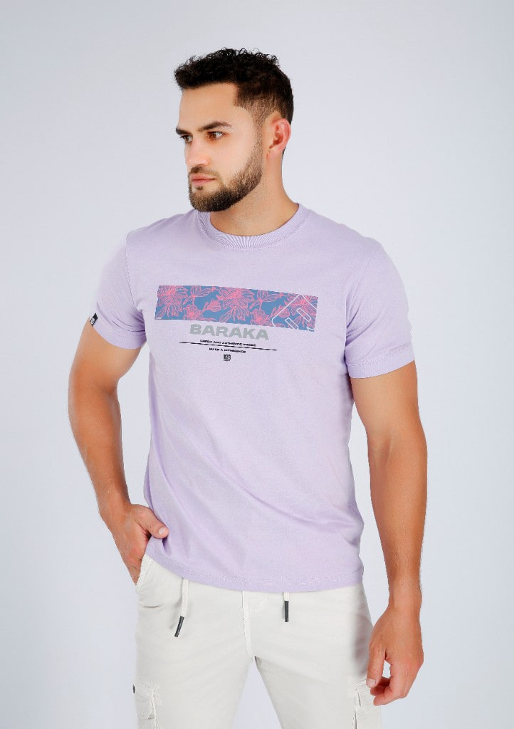 Polo Estampado Fresh Lavanda