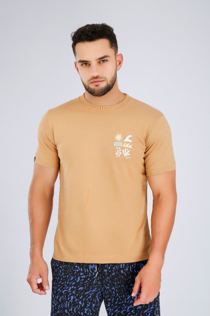 Polo Estampado Summer Camel