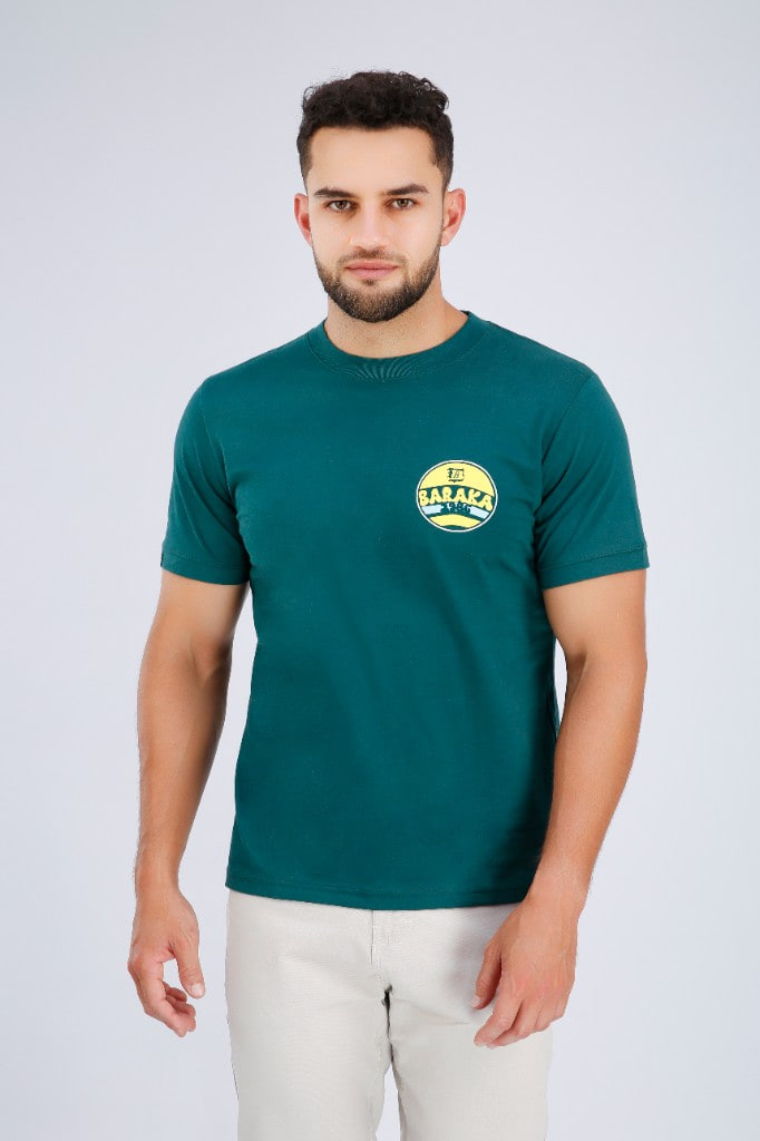 Miniatura 3 del producto Polo Estampado Sunny Day Verde Pino