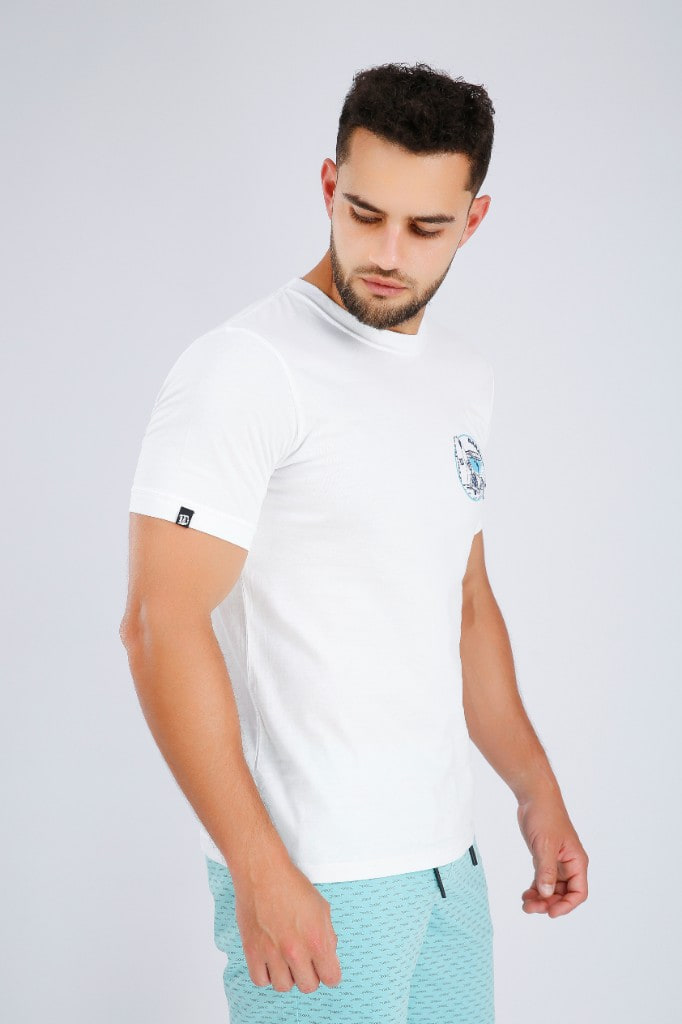 Miniatura 3 del producto Polo Estampado Surf Blanco