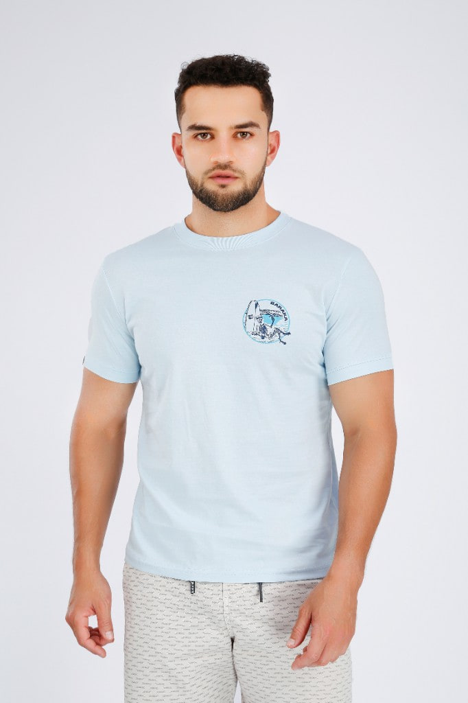 Miniatura 2 del producto Polo Estampado Surf Verde Agua