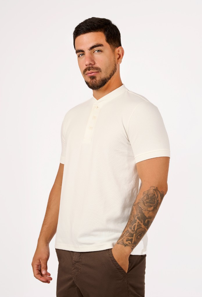 Miniatura 3 del producto Polo Cuello Nerú Perla
