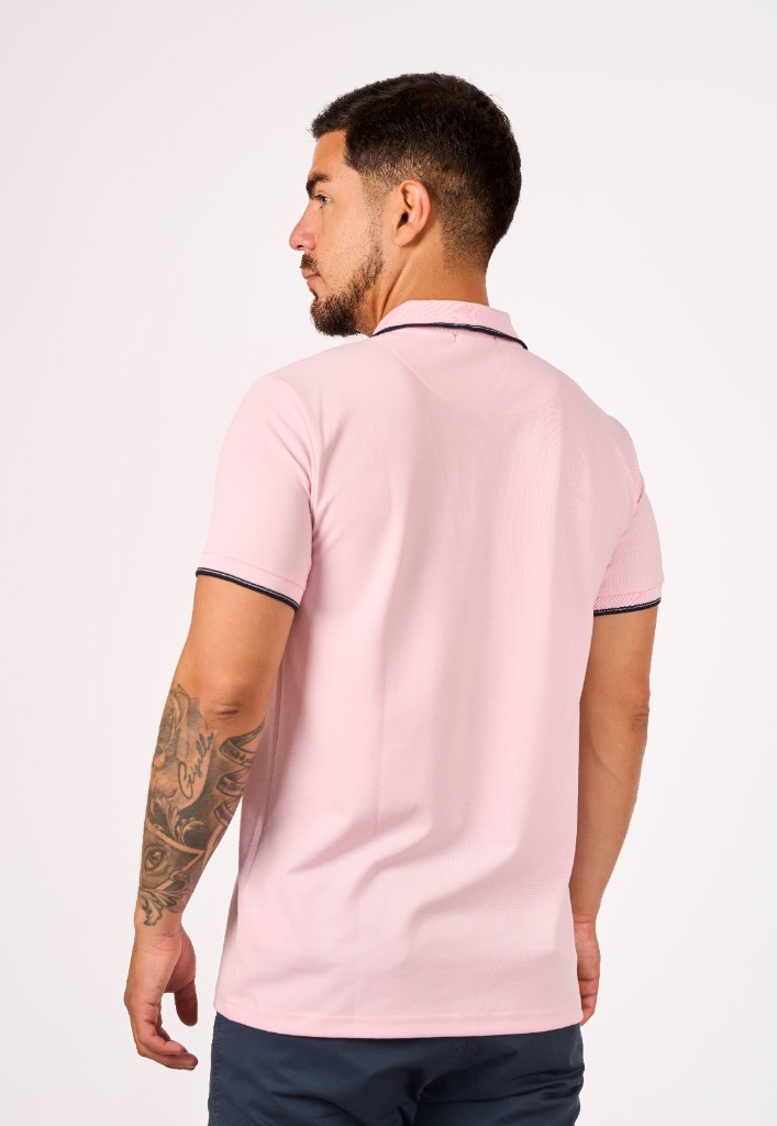 Miniatura 2 del producto Polo Camisero Piqué Palo Rosa