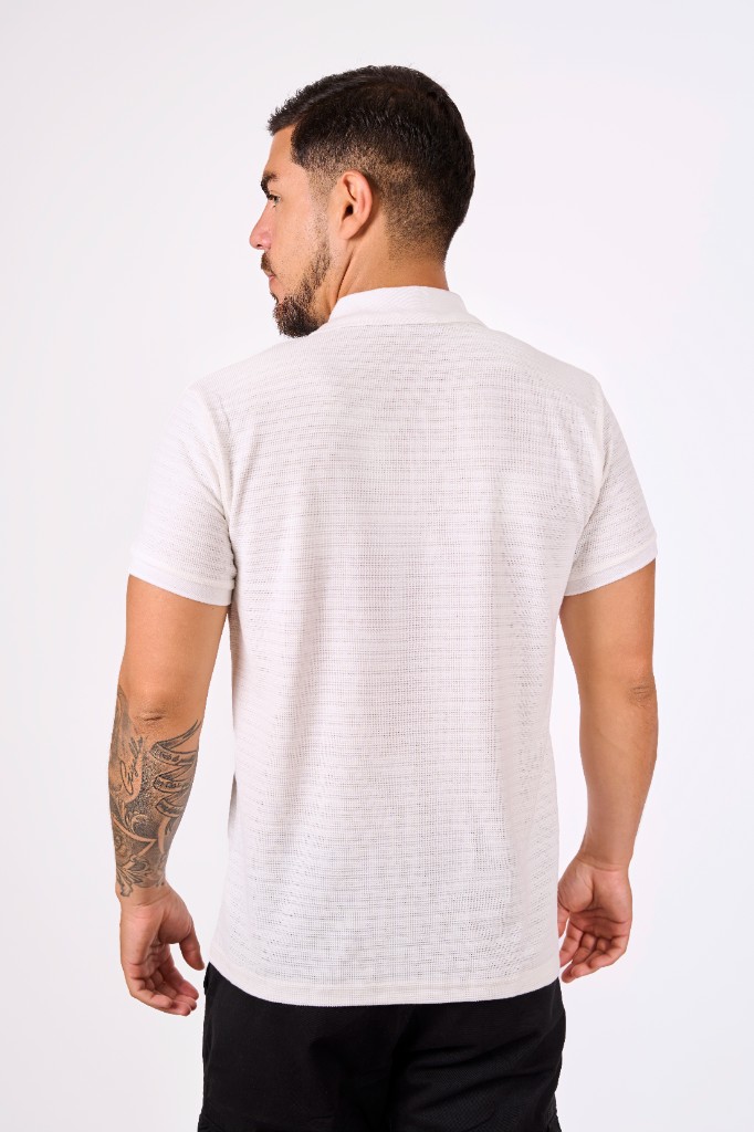 Miniatura 3 del producto Polo Camisero Wafer Blanco