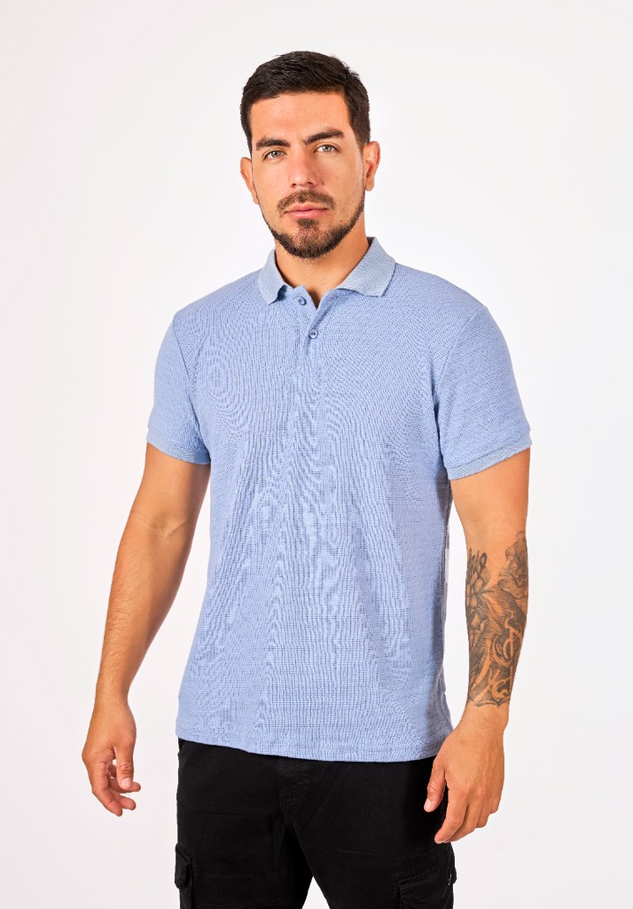 Miniatura 3 del producto Polo Camisero Wafer Cian
