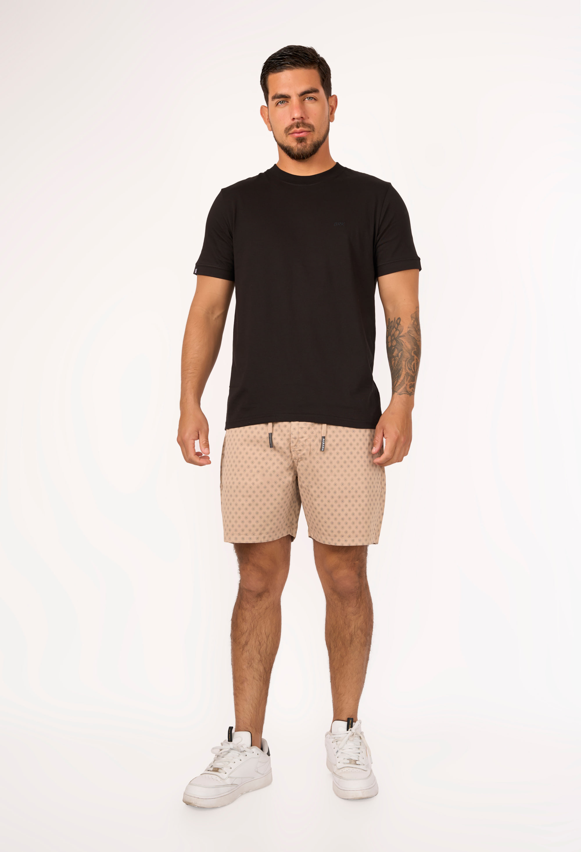 Short Corto Trebol Beige