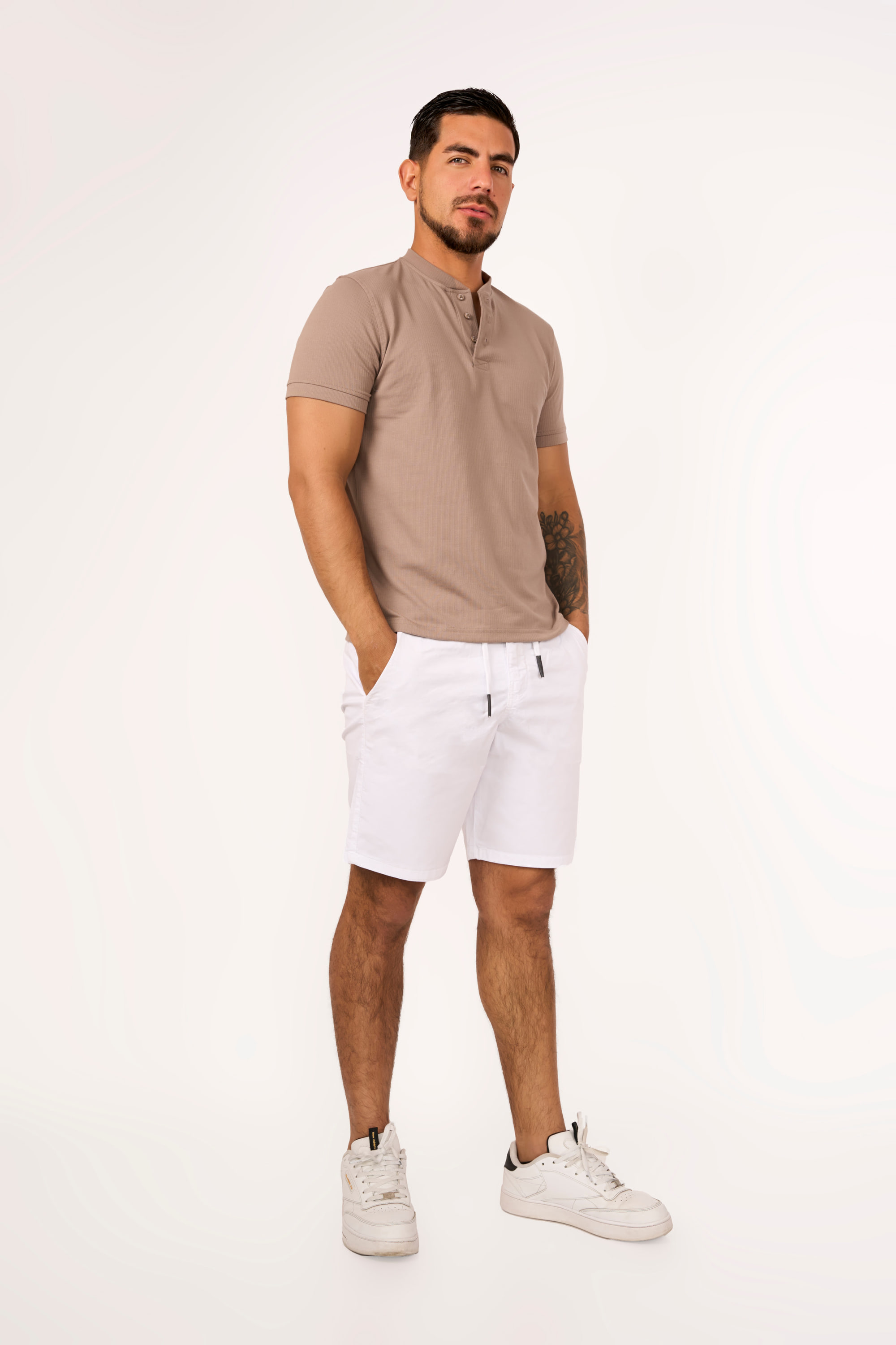 Short Jogger Blanco