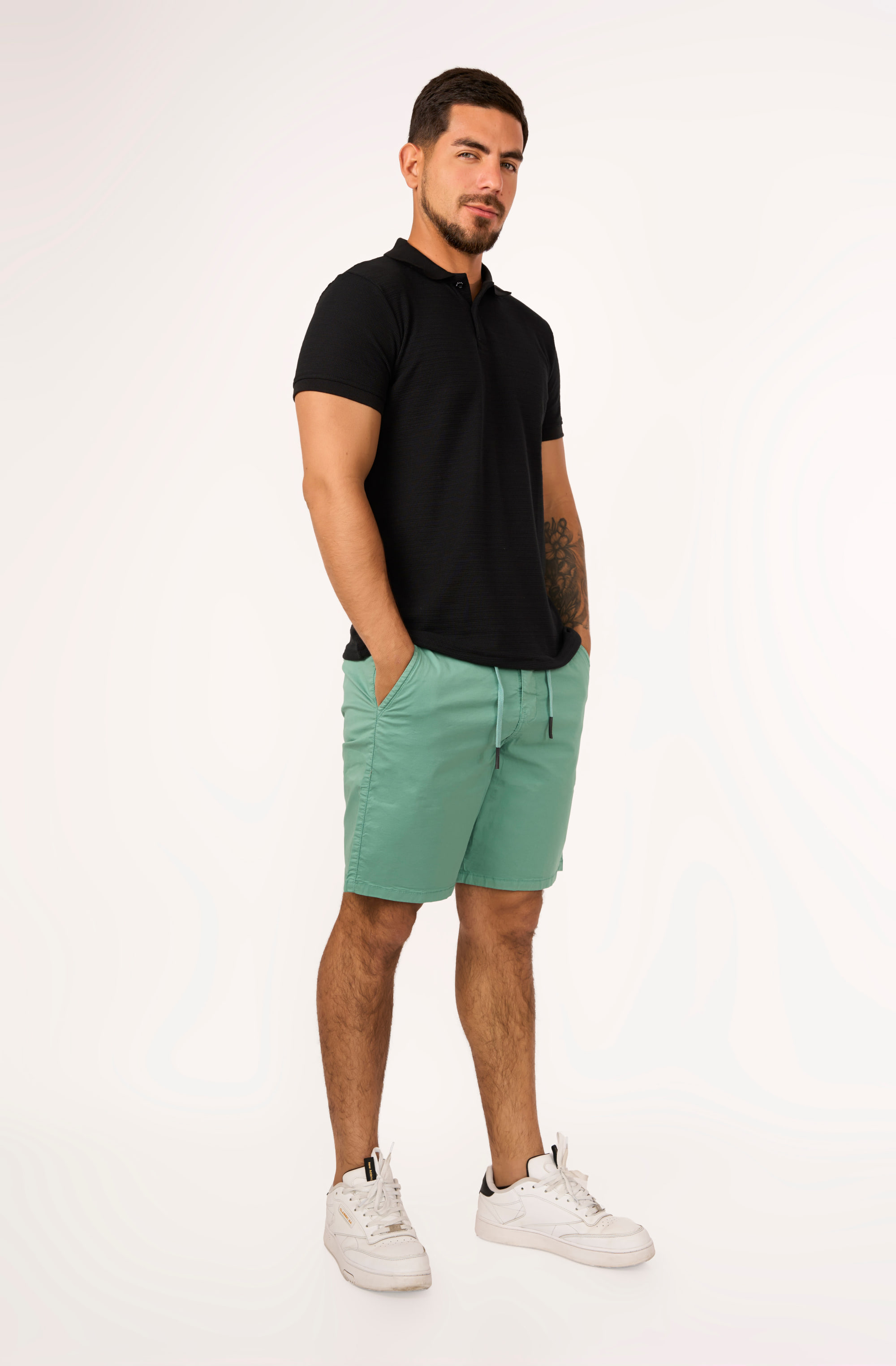 Short Jogger Verde Agua