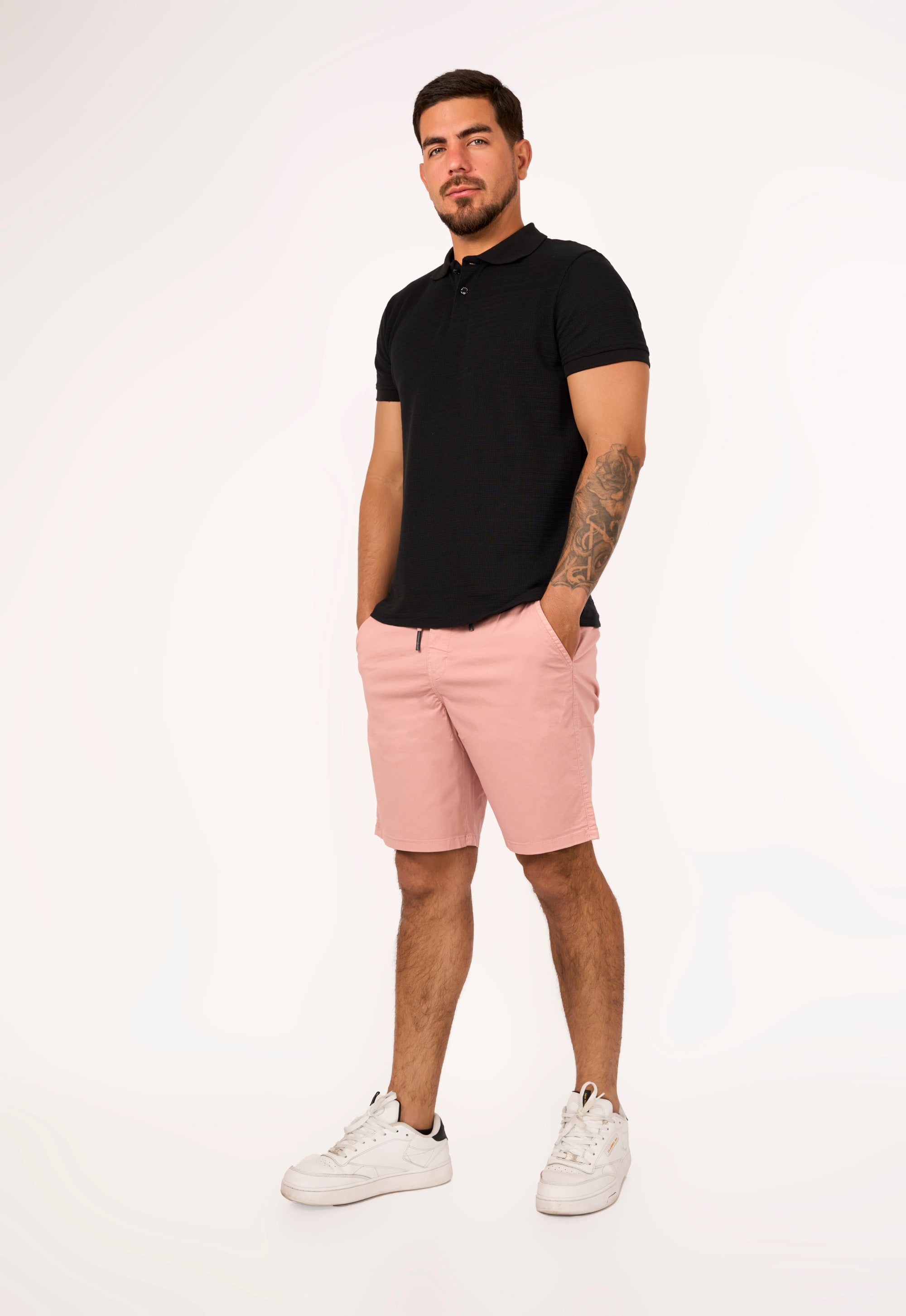 Short Jogger Palo Rosa